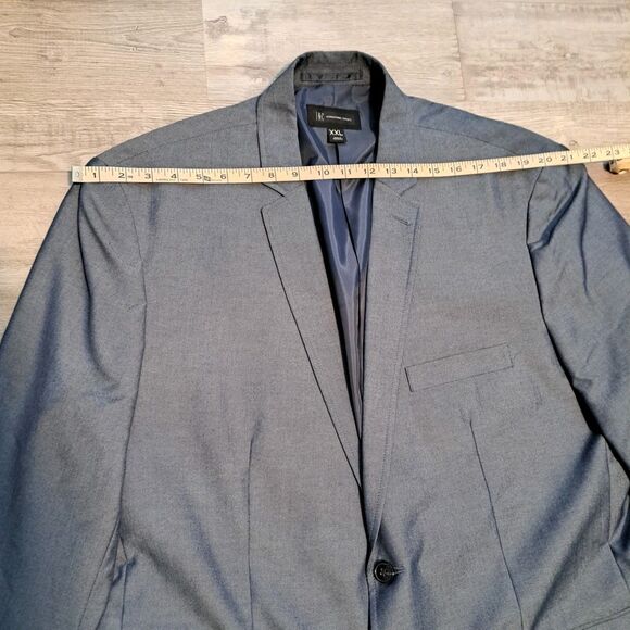 INC International Concepts Blue 3 Piece Suit XXL 2XL 42x32* - Picture 5 of 16